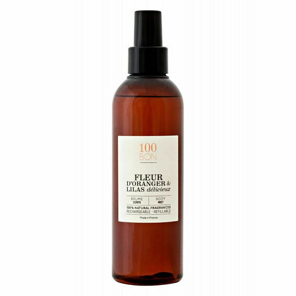 Bundle of 2 (two) of 100BON Fleur D'Oranger Lilas Delicieux Body Mist 6.7 fl oz